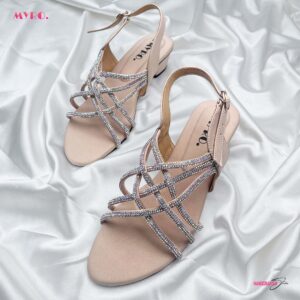 Myro Daphee Rose gold Low Heel