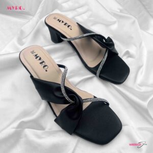 Myro Silhoutte Black High Heel