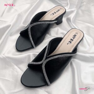 Myro Black Bonvi Low Heel