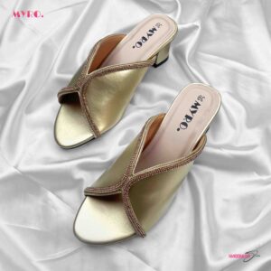 Myro Gold Bonvi Low Heel