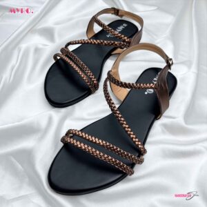Criss Cross Copper Strappy