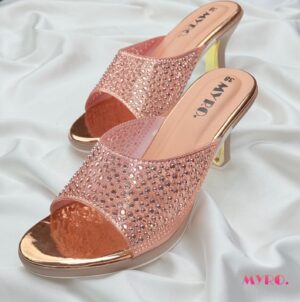 Glamora Rose Gold Heel