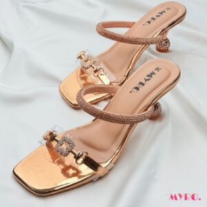 Livia Rose Gold Heel
