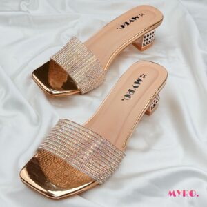Liora Rose Gold Heel