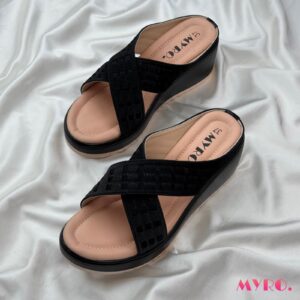 Luminous Black Boston Heel